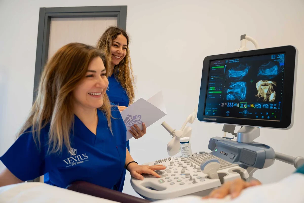 Ventus IVF ultrason muayenesi ve hasta koordinasyonu